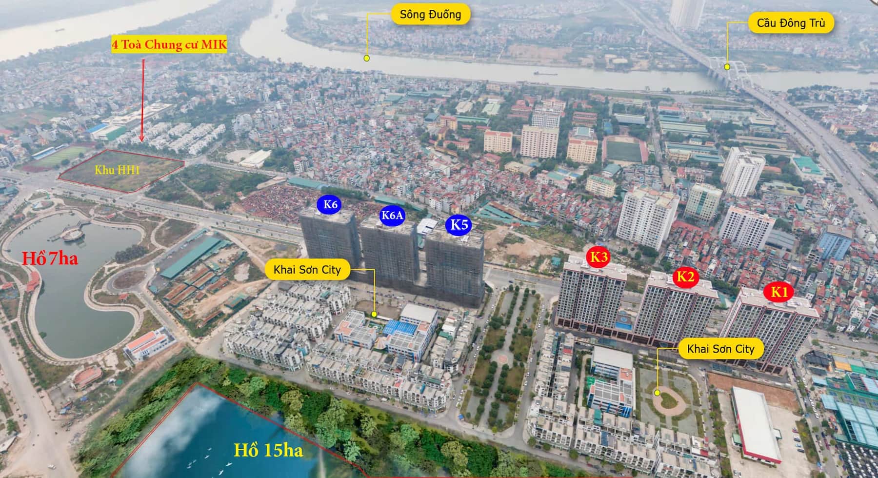 Vị trí tại khu đô đô thị Hiện Hữu