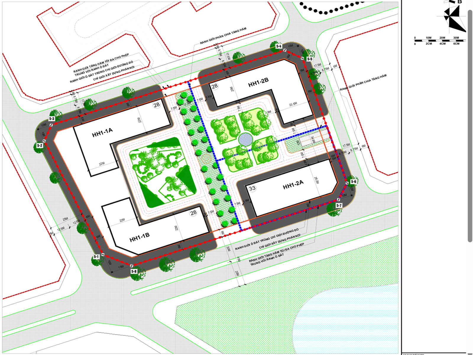 Mặt bằng The Magnolia