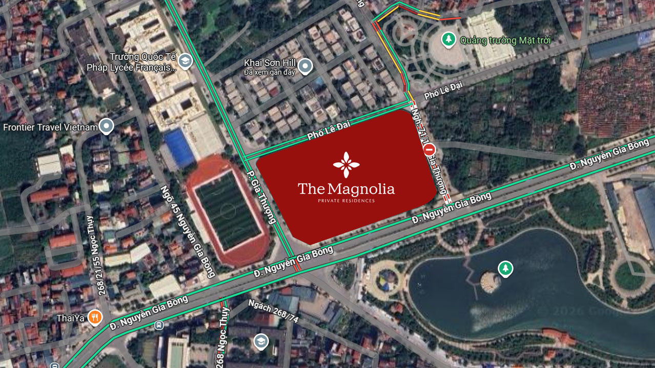 Vị trí Dự án The Magnolia 