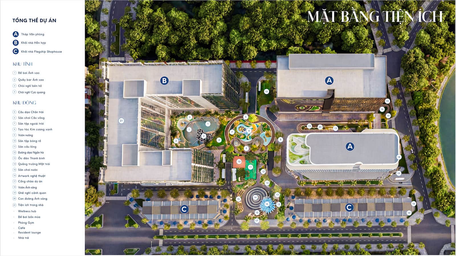 Mặt bằng Dự án D’. Diamant Bleu