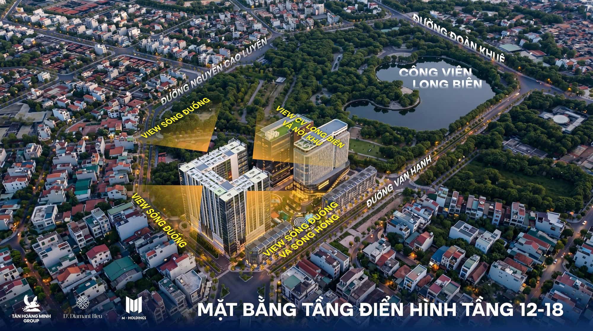 Mặt Bằng Thiết Kế D’. Diamant Bleu