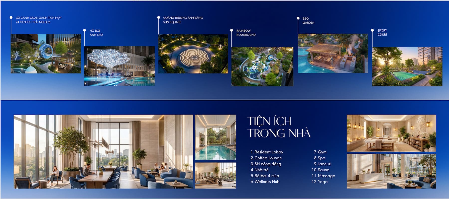 Tiện ích Dự án D’. Diamant Bleu
