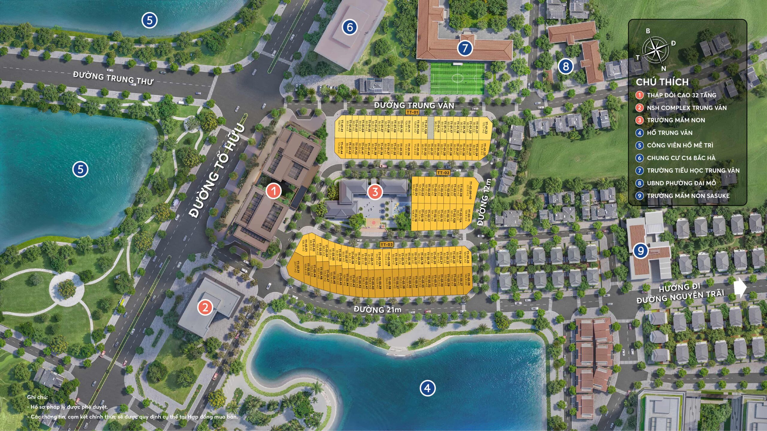 Mặt bằng Shophouse Central Lakeside 