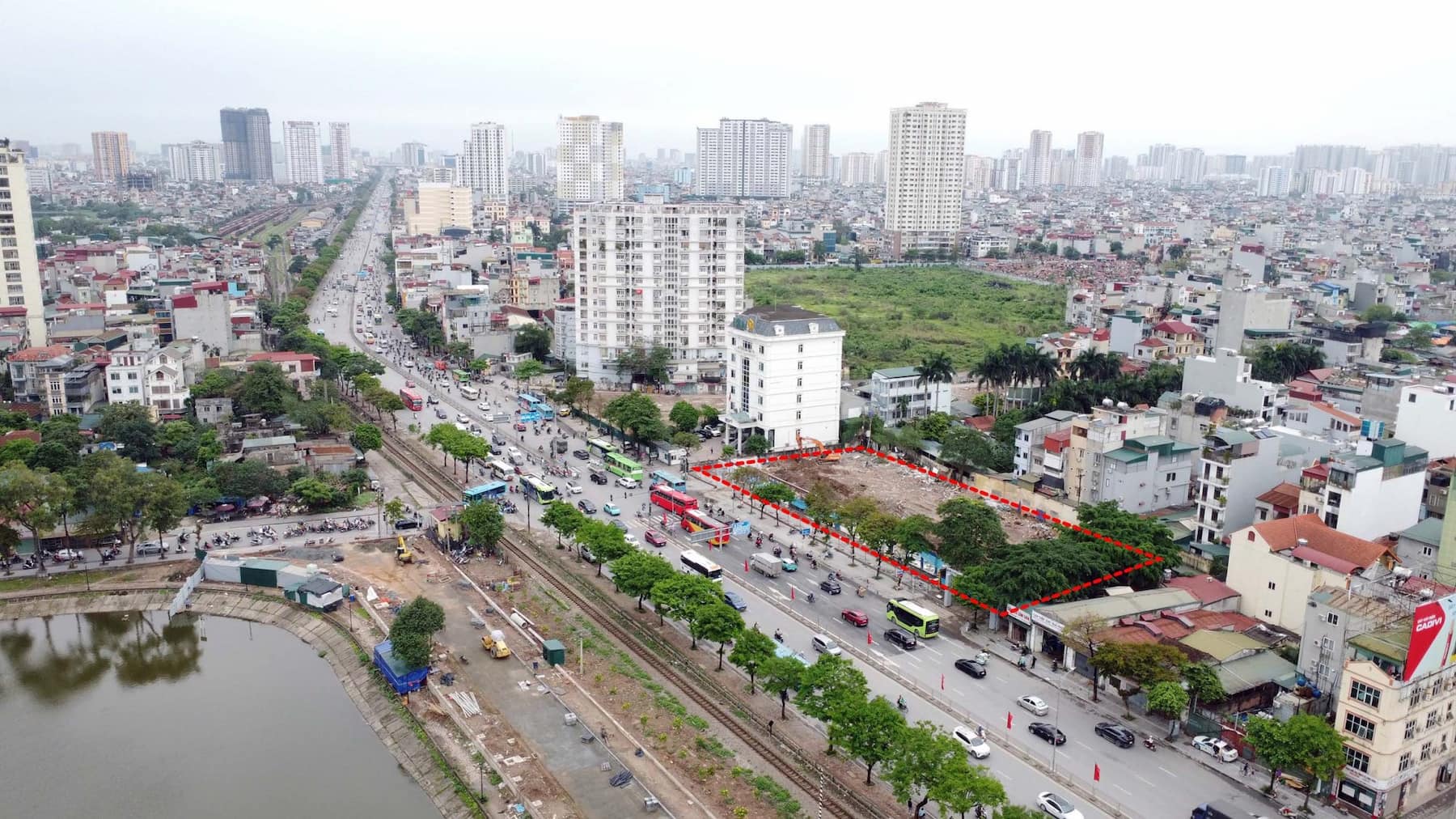 Tiến độ LakeView Tower