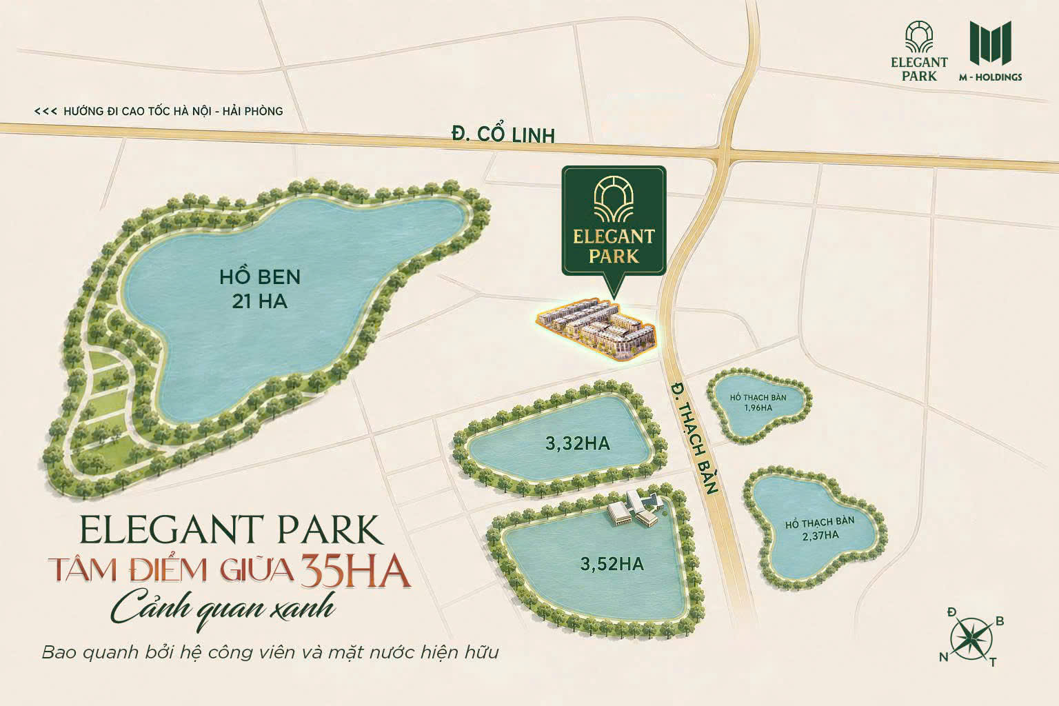 Vị trí Dự án Elegant Park